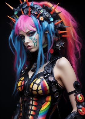 Cybergoth Babe No3