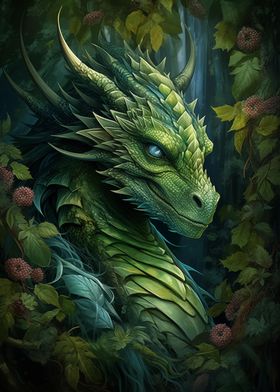 Fantasy Forest Dragon