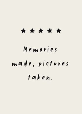 Memories Made