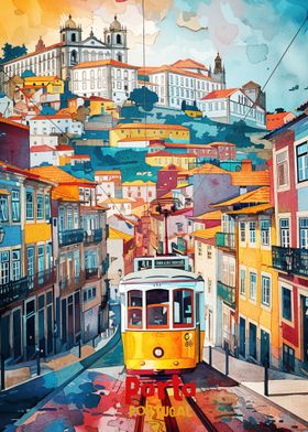 Porto Art Poster