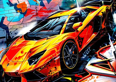 Lamborghini Graffiti