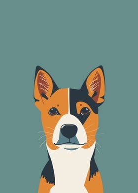 Dog Retro Minimal 