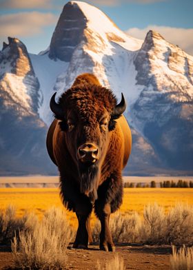 Lonely Bison