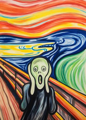 Scream Painting