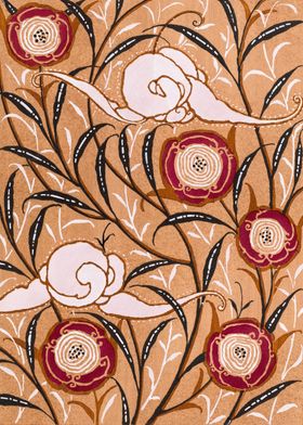Traditional floral pattern