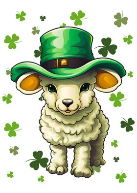 Sheep Saint Patrick