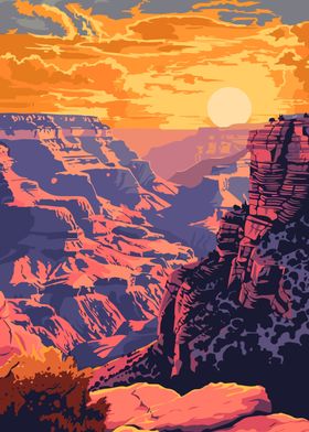 Grand Canyon Nature Art