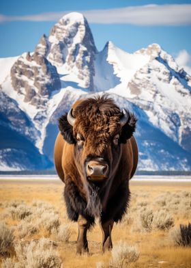 Lonely Bison