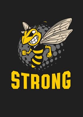 Bee Strong Beekeeper Pun