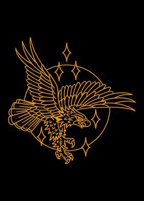 bold eagle tattoo