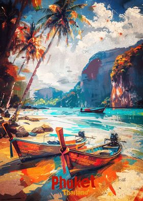 Phuket Art Poster