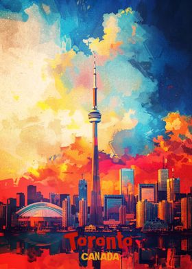 Toronto Art Poster