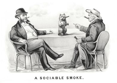A sociable smoke