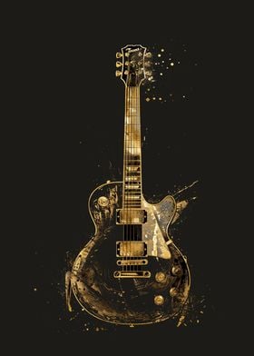 Beautiful rock guitar