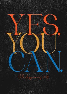 Yes You Can