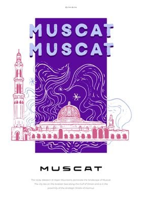 Muscat big city poster