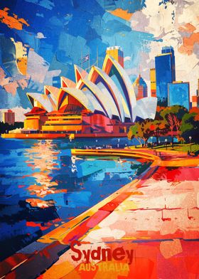 Sydney Art Poster