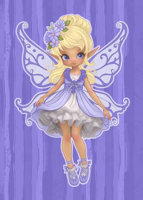 Fairy Doll 03 Periwinkle
