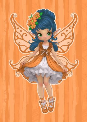 Fairy Doll 03 Orange
