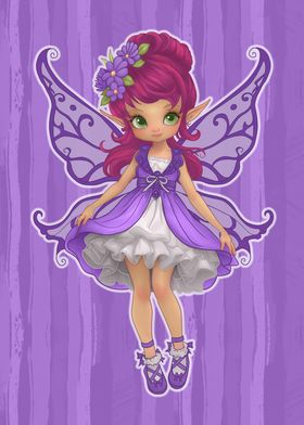 Fairy Doll 03 Purple
