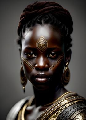 African woman warrior