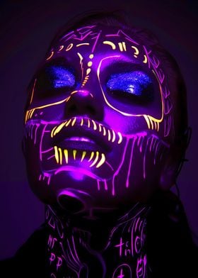 Neon Face 3