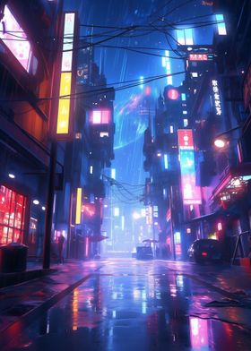 Cyberpunk Night City Style