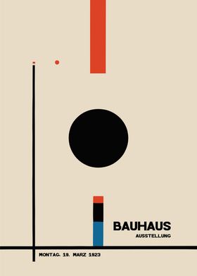 Minimalist Bauhaus Poster