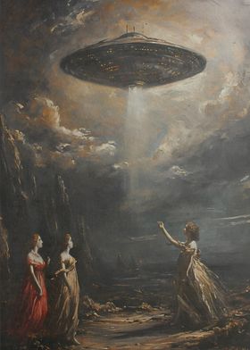 Funny UAP UFO Art