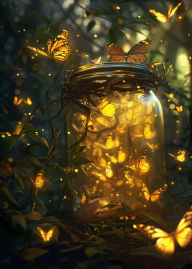 Jar of Butterfly Firefly