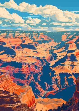 Grand Canyon Scenery Art