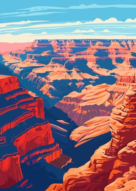 Grand Canyon Travel Art