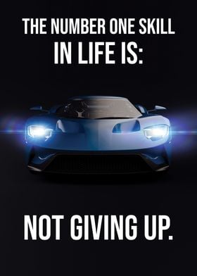 Never Give Up Supercar