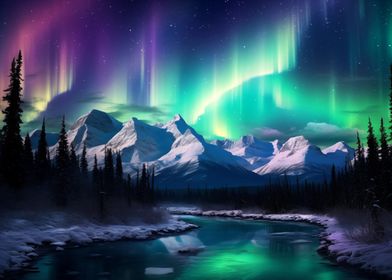 Northern Lights Aurora