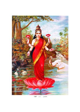 Lakshmi Hindu Goddess