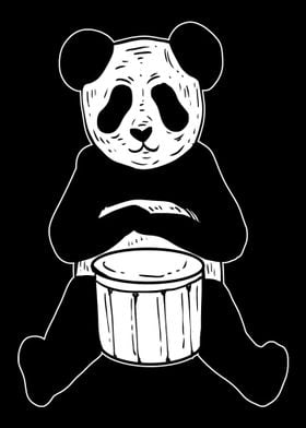 Panda Drummer Entertainer 