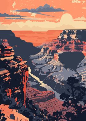 Grand Canyon Travel Art