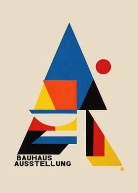 Bauhaus Aesstellung Poster
