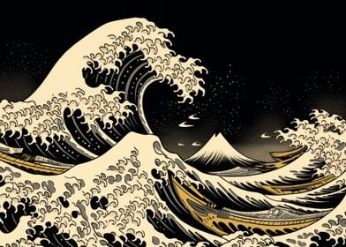 Japanese Wave of Kanagawa