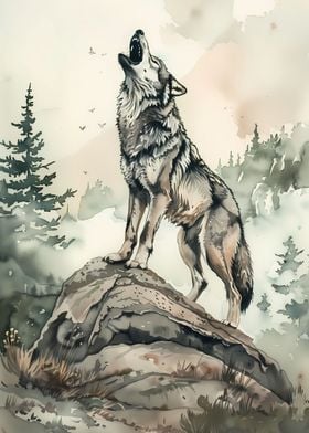 Echoes of the Untamed Wolf