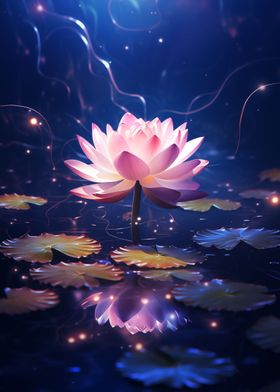 Magic Lotus Flower