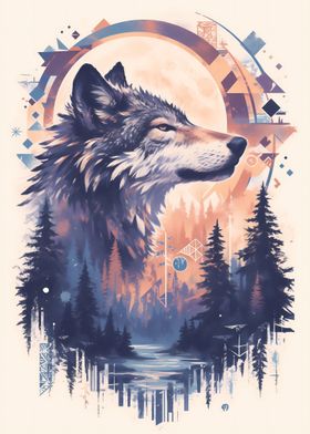 Wolf Forest Spirit