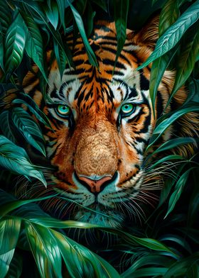 Jungle Bengali Tiger  