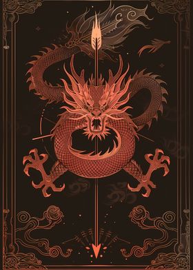 Asian Chinese Dragon Totem