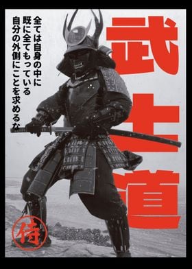 Samurai warrior black