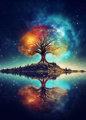 cosmic tree of life