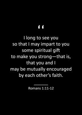 Romans 1 11 12