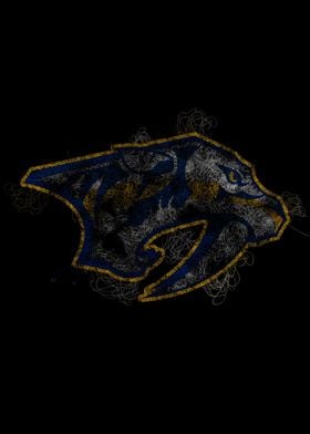 Nashville Predators Scrib