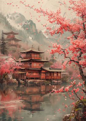 Nature Japanese house