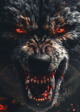 wild wolf